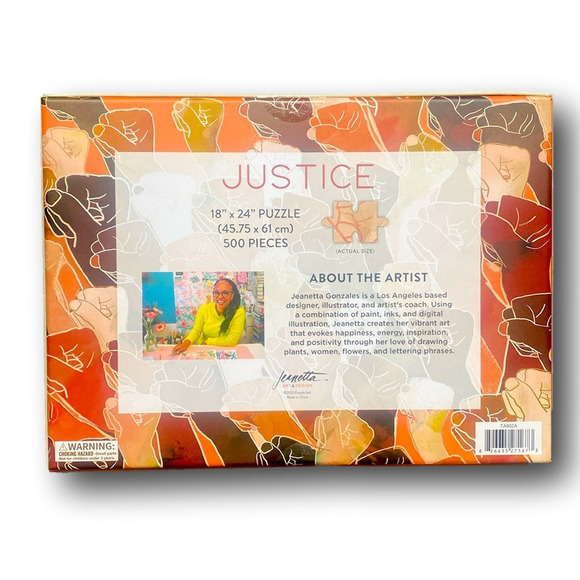 Justice 500 pc puzzle - Picture 4 of 5